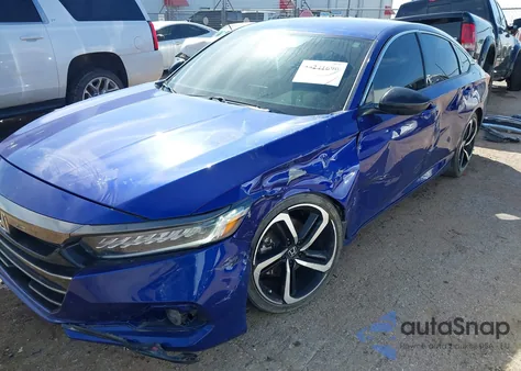 2022 Honda Accord Sport z USA, uszkodzony, nr VIN 1HGCV1F35NA090609